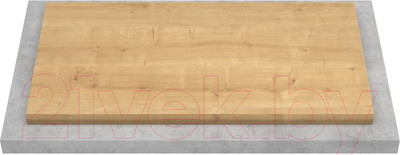 Столешница для тумбы в ванную ЗОВ HPL 38 / CHPL38T995458 (туя)