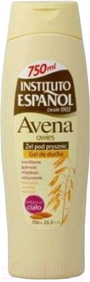 Гель для душа Instituto Espanol Avena Увлажняющий с протеинами овса (750мл)