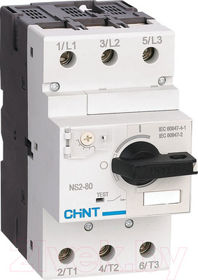 Автоматический выключатель пуска двигателя Chint 63-80А NS2-80 / 279725