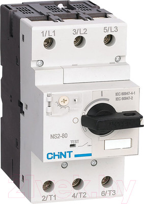 Автоматический выключатель пуска двигателя Chint 30-40А NS2-80 / 279722