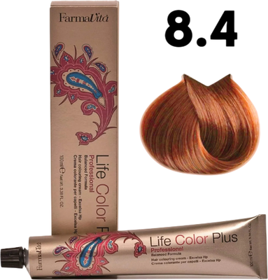 Крем-краска для волос Farmavita Life Color Plus 8.4 (100мл)