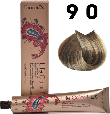 Крем-краска для волос Farmavita Life Color Plus 9.0 (100мл)