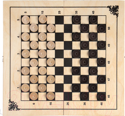 Шашки Sima-Land Стоклеточные / 7802380