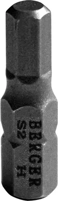 Набор бит BERGER HEX2.5x25мм S2 / BG2375 (2шт)