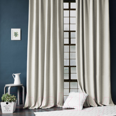 Комплект штор Pasionaria Бадди 280x270 с подхватами (бежевый)