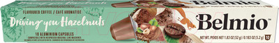 Кофе в капсулах Belmio Driving You Hazel'nutz стандарта Nespressо (10x5.2г)