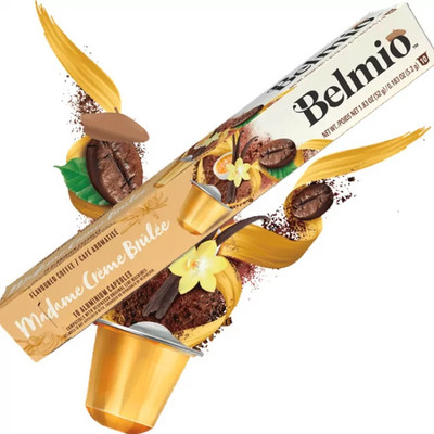 Кофе в капсулах Belmio Madame Creme Brulee стандарта Nespressо (10x5.2г)