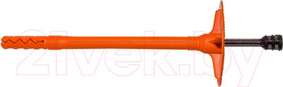 Дюбель для теплоизоляции ЕКТ С полиамидным гвоздем / B009652 (10x90, 75шт)