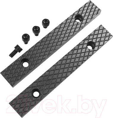 Губки для тисков BERGER Сменные стальные 125мм / BG1343