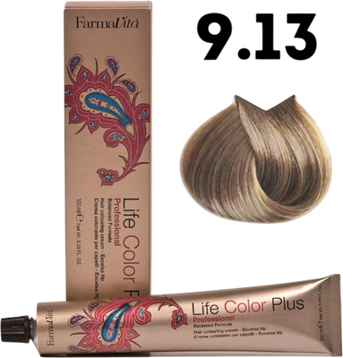 Крем-краска для волос Farmavita Life Color Plus 9.13 (100мл)