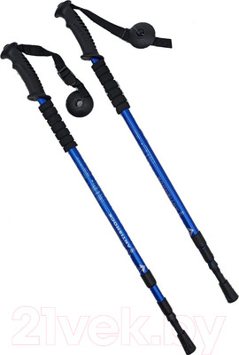 Палки для скандинавской ходьбы Gold Cup 35ST (синий)