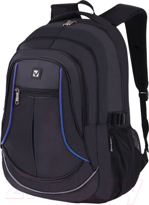 Школьный рюкзак Brauberg High School / 271652 (черный/синий)