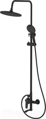 Душевая система со смесителем Milardo Rora RORBL4FM06