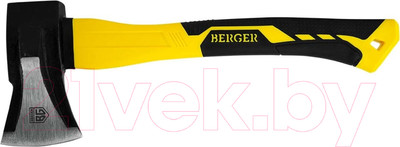 Топор-колун BERGER Кованый 1кг / BG1524 (фиберглассовая рукоятка)
