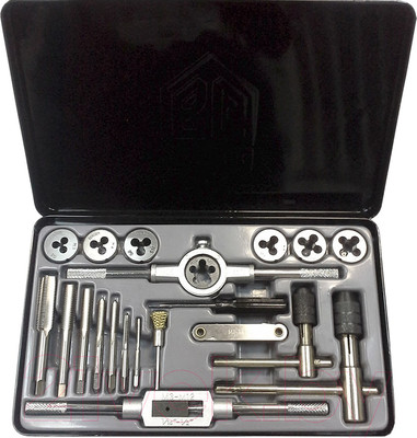 Резьбонарезной набор BERGER BG21TDS (21 предмет)