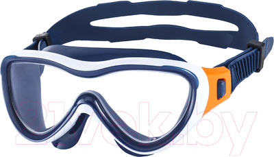 Очки для плавания Indigo Sport Atlantis / IN354 (синий/белый/оранжевый)