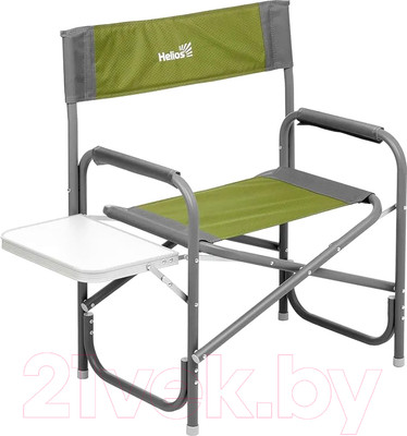 Кресло складное Helios Maxi / Т-HS-DC-95200T-M-GG (серый/зеленый)