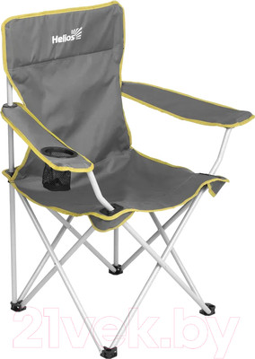 Кресло складное Helios T-HS-96806H-GG-1 (серый/зеленый)