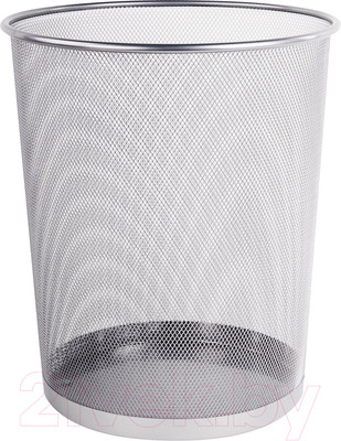 Корзина для бумаг Brauberg Germanium / 231957 (серебристый)