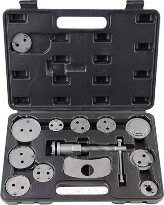 Набор автоинструмента BERGER Для сжатия тормозных цилиндров / BG1944 (13 предметов, в кейсе )