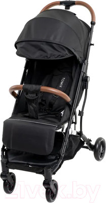 Детская прогулочная коляска Tomix Luna Lux / HP-718LUX (черный)