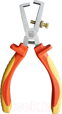 Инструмент для зачистки кабеля BERGER Диэлектрический до 1000V 175мм / BG1210