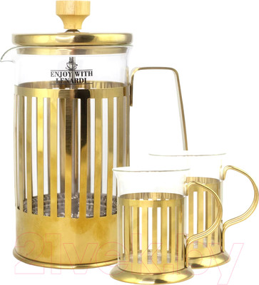 Френч-пресс Lenardi 139-032 (со стаканами)