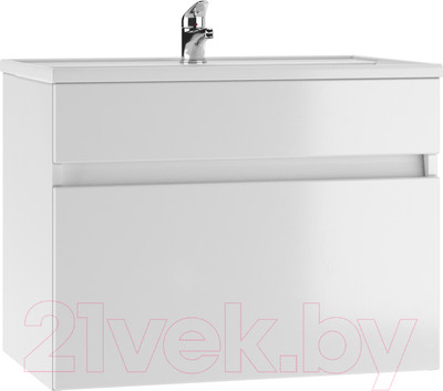 Тумба под умывальник Айсберг Фостер 70/Maria 70 Классик В1 DA3010T (с одним ящиком)