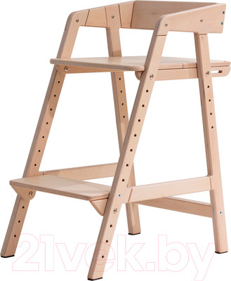 Стул детский Millwood Вырастайка Смарт (беленый)