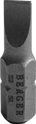 Набор бит BERGER SL0.5x3 25мм S2 / BG2380 (2шт)
