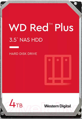 Жесткий диск Western Digital Red Plus 4TB (WD40EFPX)