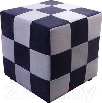 Пуф Bobrovmebel Миранда 1 9 квадратов (микровелюр симпл 54/симпл 30)