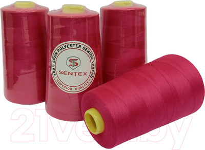 Набор швейных ниток Sentex 100% полиэстер 50/2 5000 ярдов 1064 (4шт)