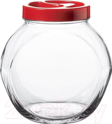 Емкость для хранения Pasabahce Белла 80386/1071390 (красный)