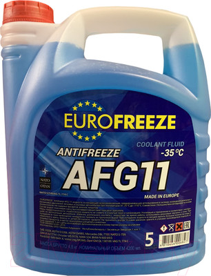 Антифриз Eurofreeze AFG 11 -35C / 52239 (4.8кг, синий)