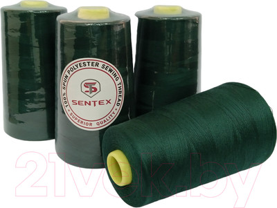 Набор швейных ниток Sentex 100% полиэстер 50/2 5000 ярдов 1117 (4шт)