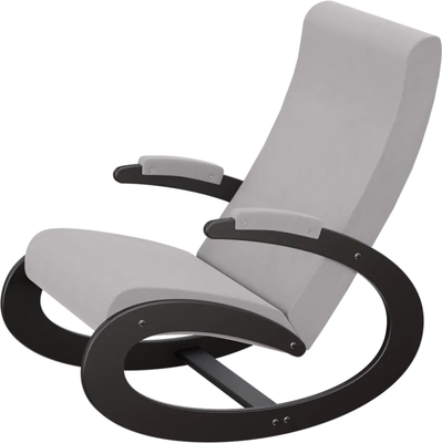 Кресло-качалка Glider Экси М (венге/серый Ultra Smoke)