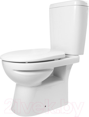 Унитаз напольный Керамин Альбано R ЖС 2-режим (с жестким сиденьем)