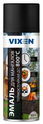 Эмаль Vixen Для мангалов VX-55010 (520мл)