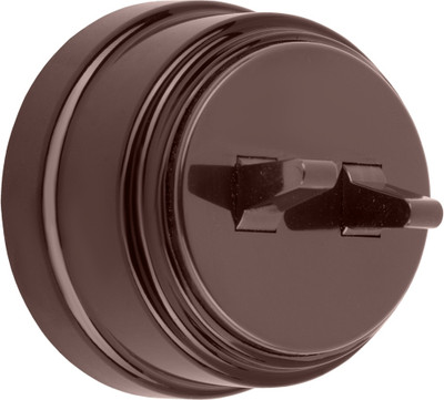 Выключатель Bylectrica А5 10-2204 (шоколад)