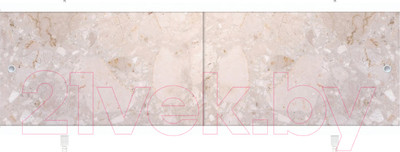 Экран для ванны МетаКам Ультралегкий 1.48 (камень коричневый)