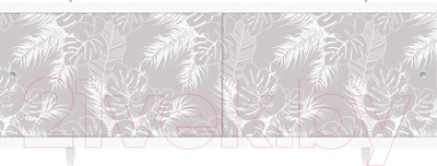 Экран для ванны МетаКам Ультралегкий 1.48 (серый узор)