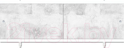 Экран для ванны МетаКам Ультралегкий 1.68 (бетон)