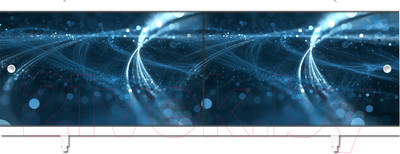 Экран для ванны МетаКам Ультралегкий 1.68 (синий)