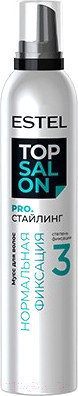 Мусс для укладки волос Estel Top Salon Pro Стайлинг нормальная фиксация (350мл)