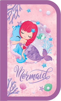 Пенал Пчелка Рисованная русалка / ПО-05