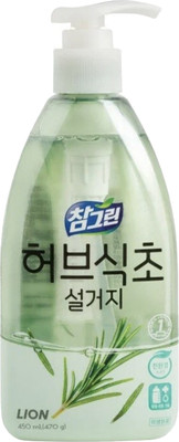 Средство для мытья посуды Lion Chamgreen Herb (450мл)