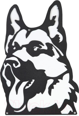 Табличка информационная для дома GALA Собака TB005-BY