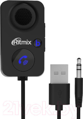 Bluetooth адаптер для автомобиля Ritmix BTR-100