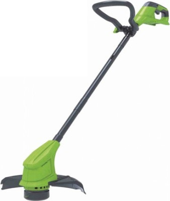 Триммер аккумуляторный Greenworks G24LT25K2 24V 25см / 2107207SA (с АКБ 2Ач и ЗУ)